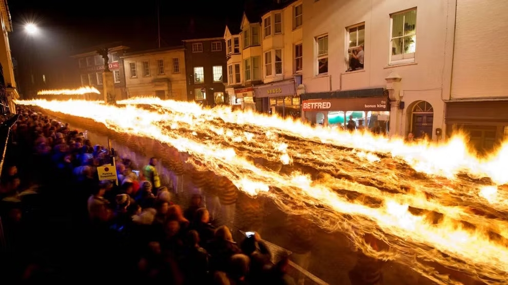 Lewes Bonfire Night