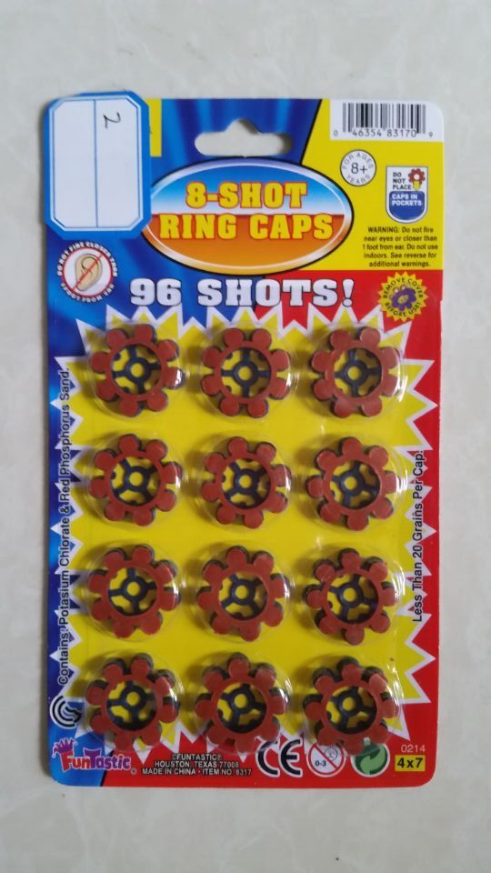 Super Bang Shot Ring Caps- 320 Shots | Civil War Stuff