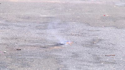 #14303 Петарды Small Silver Firecracker