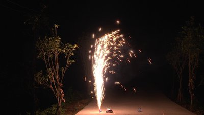 #15388 Conical fountain 4" 3.0m, 25s (Fuse)