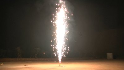 #17601 Conical fountain 13" 2.5m, 60s (Mèche)