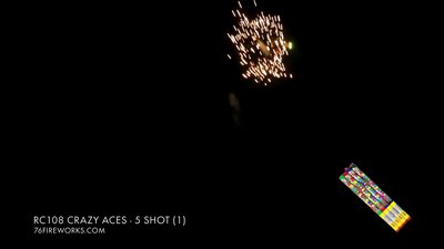 #21505 Roman Candles 0.8" 5 shots