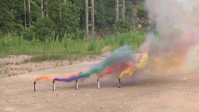 #23704 烟雾 喷泉