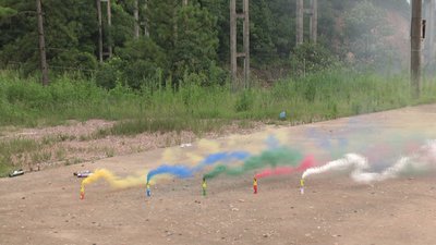 #23705 烟雾 喷泉