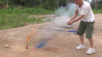 #23714 烟雾 喷泉