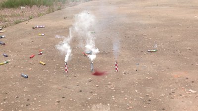 #23707 烟雾 喷泉