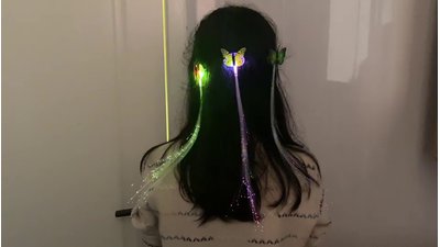 #25838 LED Clip Hair