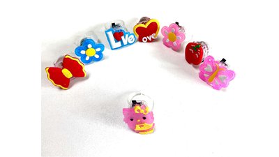 #25840 LED Toys Rings for kids