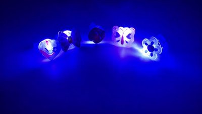 #25840 LED Toys Rings for kids