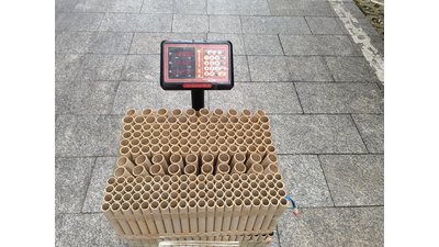 #26019 Батарея салютов 160x0.8"/128x1.0"/82x1.2" 370 выстрелов