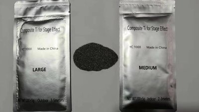 #26717 Ti powder-Outdoor 3-5m, Composite Ti for stage effects