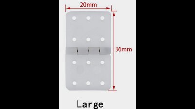 #26986 Nylon & Pinned Hinge For RC Airplane Plane Parts (large)