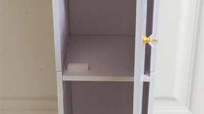 #27078 Bathroom cabinet storage rack