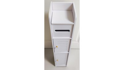 #27078 Bathroom cabinet storage rack