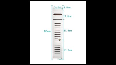 #27097 Bathroom cabinet storage rack