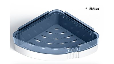 #27104 Tripod rack for toilet  ( blue/gray)