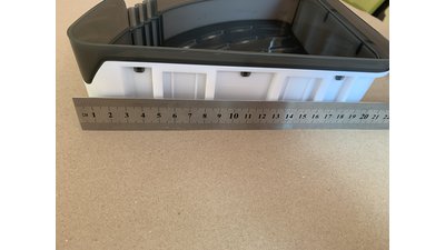 #27104 Tripod rack for toilet  ( blue/gray)