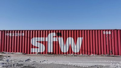 #27288 SFW168, 45 HQ container number: UESU4847666