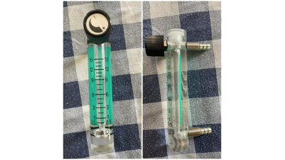 #28051 Oxygen bar flow meter 0-15L