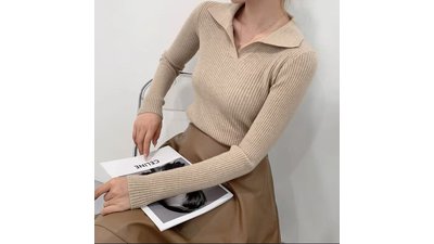 #28684 The women's knitted sweater-3