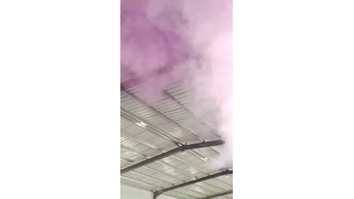 #28659 1500W 24 LED vertical smoke sprayer