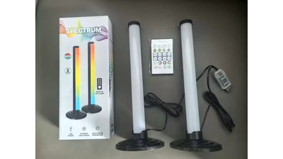 #28689 RGB desktop ambient light (2 pieces) 42cm plastic version