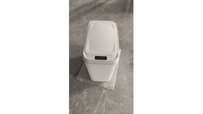 #28698 nduction garbage bin white LJT-701