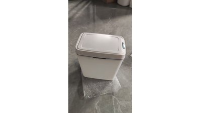 #28698 nduction garbage bin white LJT-701