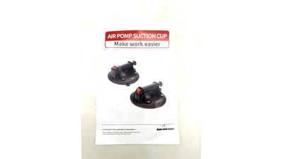 #28787 Vacuum suction cup with pressure gauge