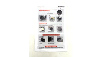 #28787 Vacuum suction cup with pressure gauge