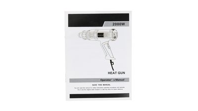 #28822 Digital temperature control hot air gun 2000w
