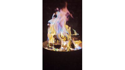 #28860 25g Magic Fire Powder with kraft paper bag