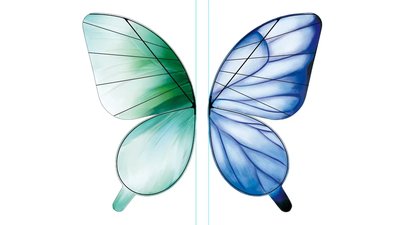 #28926 Remote Control Butterfly Red
