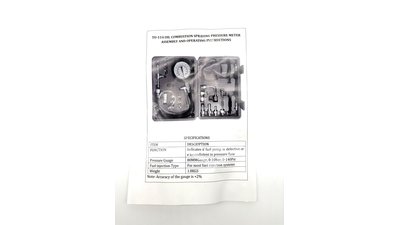 #29235 TU-114 fuel pressure gauge