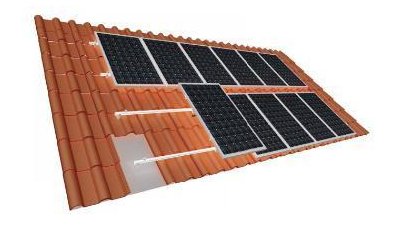 #29249 Photovoltaic mounting structure, supporting 48 Jinko 630W PV modules