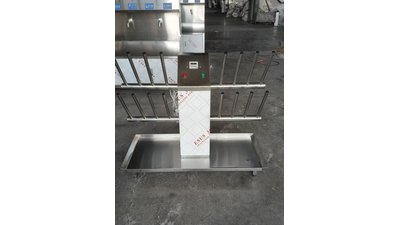 #29278 8-pair straight pipe drying shoe rack