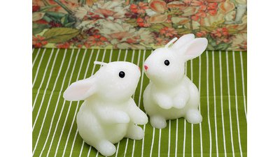 #14412 Rabbit Candle