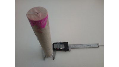 #17122 Popper toys with long color ribbon(Big)