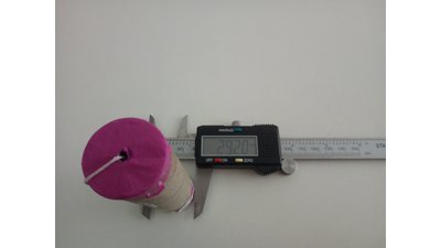 #17126 Popper toys with long color ribbon