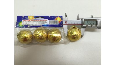#14310 FIRECRACKERS Big Magic Balls