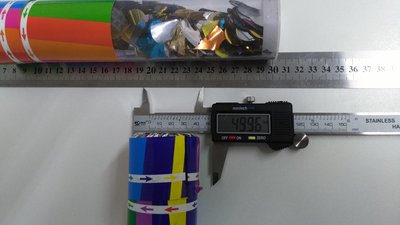 #17121 Lança Confete 30.0cm d5.0