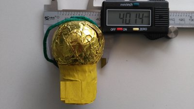 #17159 Фестивальные шары 1.5" 6 шаров.
