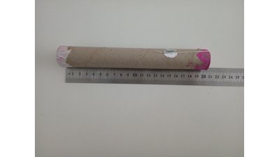 #17122 Popper toys with long color ribbon(Big)