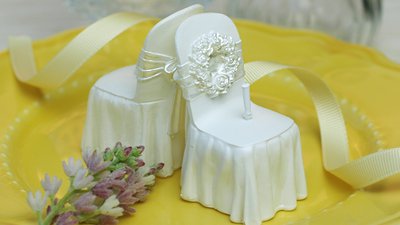 #14462 Wedding Chair Candle