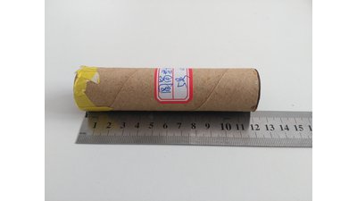 #17068 Popper toys with color belt(cylinder shape)