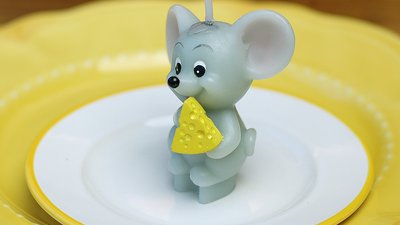 #14411 Mouse Candle