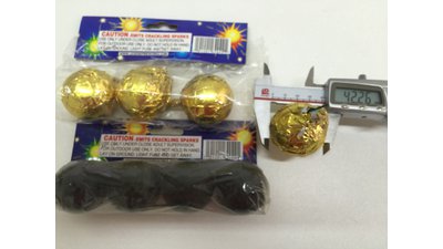 #14310 FIRECRACKERS Big Magic Balls