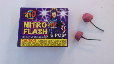 #8237 Explosion Brillian strobing lights (NITRO FLASH)