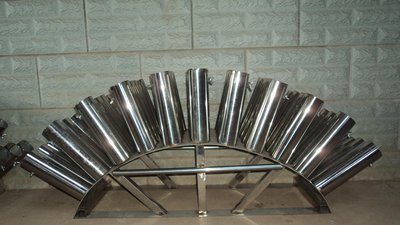 #13697 2 inch 44 stainless steel fan frame