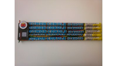 #14379 Roman Candles 0.35" 10 shots